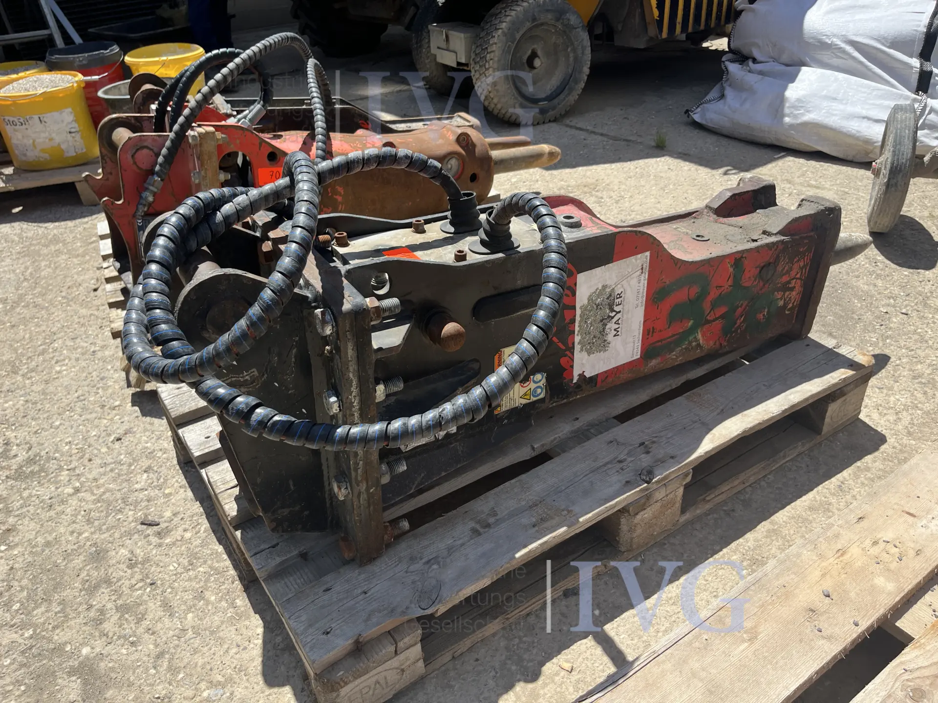 Hydraulik-Meißelhammer SANDVIK Nagel M5